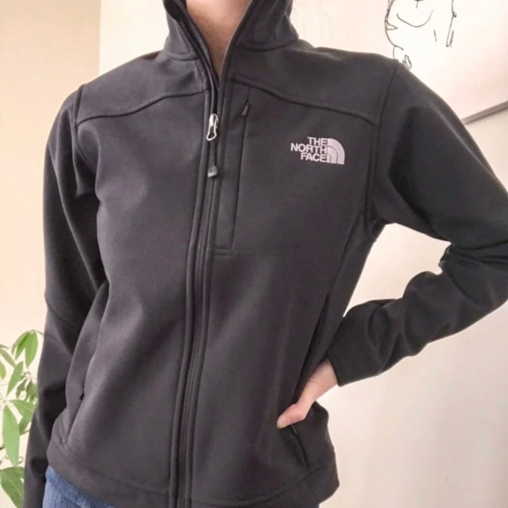 Black North Face Soft Shell Women’s Jacket Small